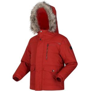 Regatta Kids Thermoguard Water Repellent Parvaiz Jacket, Red Ochre, 13 jaar