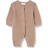 Noppies Uniseks Monrovia overall met lange mouwen, uniseks, baby, Gemengde taupe - P757.