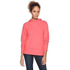 Amazon Essentials Dames fleece hoodie (verkrijgbaar in grote maten) koraal roze, L