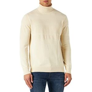 BLEND Heren gebreide trui, sweater, 120804/Cloud Cream, XL, 120804/Cloud Cream