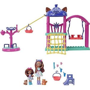 Enchantimals Mattel Enchantimals City Tails Abenteuer-speelplatz speelset