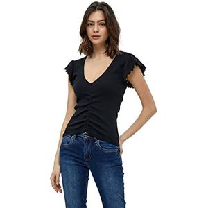 Desires Dareen T-shirt voor dames, 9000, zwart