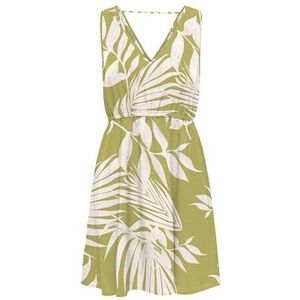 Onlnova Life Vis Sara Jurk String AOP, Kardemomzaden, M, Kardemomzaden, M