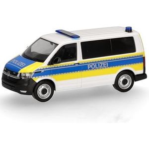 Herpa modelauto VW T6.1 Bus ""Politie Nedersaksen, schaal 1:87, Duits model, verzamelstuk, plastic figuur