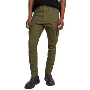 G-Star RAW Pantalon cargo slim 3D avec poche zippée 2.0, Vert (Shadow Olive D24307-d504-b230), 29W / 30L