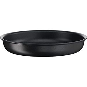 Tefal Ingenio Eco Resist Koekenpan 26 cm, Stapelbaar, Inductie, Gemakkelijk schoon te maken, Anti-aanbaklaag, Kookstartindicator, Gezond koken, Perfect seizen, Made in France L3970502