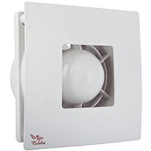 VENTS COLIBRI ATOLL 100 Hoogwaardige badkamerventilator met functie naar keuze (standaard/timer/hygro) (wit/standaard)