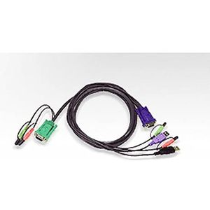 ATEN 2L-5303UU USB-kabel voor CS1772 / CS1774, 3 m, zwart