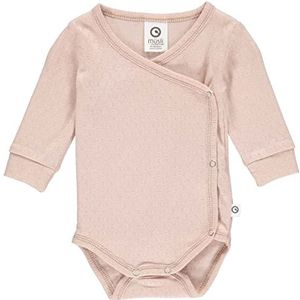 Müsli by Green Cotton Sous-vêtements d'entraînement pour bébé fille Mini Me Solid L/S Body and Toddler, Rose Spa, 56