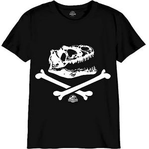 Jurassic Park T-shirt, jongens, zwart, 6 jaar, zwart.