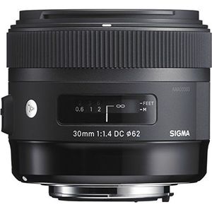 Sigma 30mm F1,4 DC HSM Art voor Canon objectiefbajonet