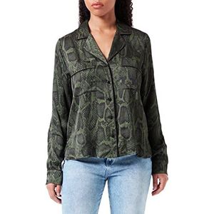 HUGO eulin dames blouse, Groen