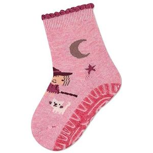 Sterntaler Glitter Flitzer Air Heks sokken, roze gemêleerd, normaal babymeisje, roze gemêleerd, één maat, roze gemêleerd