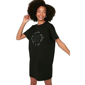 TRENDYOL Robe Midi Bodycon Slim Fit en tricot pour femme, camel, XL