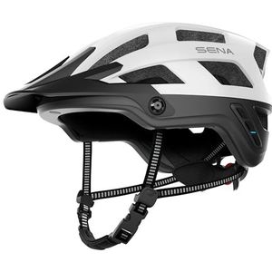 Sena M1 Mountainbike-helm, volwassenen, wit, mat, L