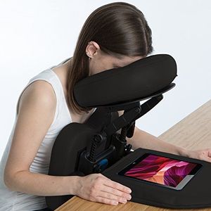 EARTHLITE Travelmate Massagetafelaccessoire - hoofd- en tafelmassageset, uitrusting voor herstel na de vitrectomie