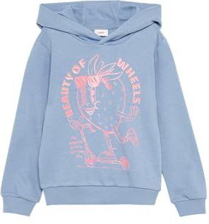 s.Oliver Junior meisjeshoodie met print op de voorkant, 5327, 128-134, 5327
