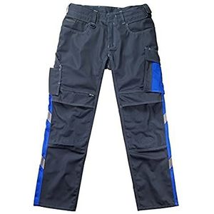 MASCOT® Mannheim broek met kniezakken, Antraciet/Zwart