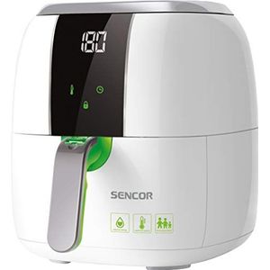 Sencor SFR 5320WH friteuse 1400 W, zwart, wit