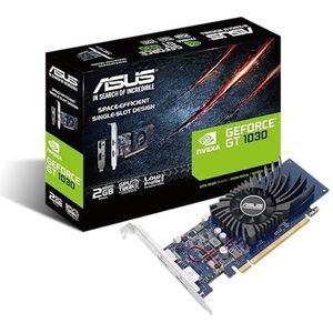 ASUS Nvidia GT1030 2GB BRK Low Profile Gaming grafische kaart (GDDR5 geheugen, PCIe 3.0, DVI, HDMI, passief, GT1030-2G-BRK)