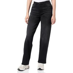 ICHI Ihtwiggy Raven Straight Pantalon de loisirs pour femme, 19041/Noir délavé, 30W / 32L