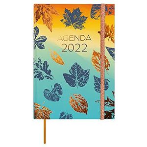 Finocam - Kalender 2022 1 dag pagina, van januari 2022 tot december 2022 (12 maanden) Y10 - 140 x 204 mm Dynamic Berlijn bladeren Spaans