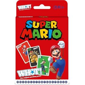 Winning Moves - WHOT! Super Mario - gezelschapsspel - reisspel - Franse versie
