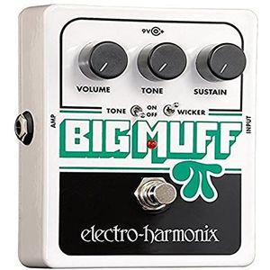 Electro Harmonix Big Muff/Tone Wicker pedaal voor elektrische gitaar, zilverkleurig