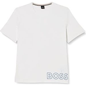 BOSS Identity Rn Pyjama_T_heren T-shirt, Natural107, S, Natural107