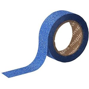 Masking Tape glitterband, 15 mm x 6,5 m, serie glitter