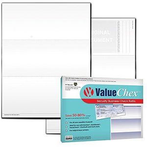 ValueChex 55 vellen geruit papier met uv-bescherming, zakelijke tegels op de bovenkant, canvas