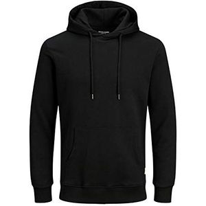 JACK & JONES PLUS SIZE Hoodie JJEBASIC Plus Size Zwart