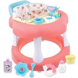 JC TOYS - For Keeps Accessory Baby Doll Walker Playset, Kleur Pink, 12 inch (25530)