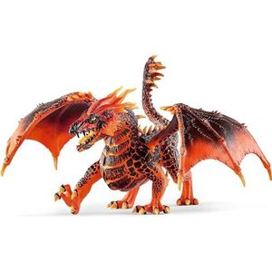 schleich ELDRADOR CREATURES - Lava Draak - Kinderspeelgoed - Speelfiguur met Levensechte Details