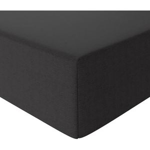 Amazon Basics Microvezel hoeslaken zwart 90x190 x 30 cm