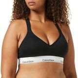 Calvin Klein damesbustier met bandjes, zwart.