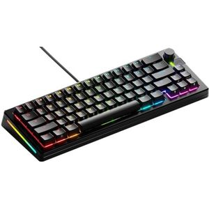 Glorious Gaming GMMK 3 PRO: gepersonaliseerd mechanisch toetsenbord, compact 65%, aluminium behuizing en modulaire afdichtingen, MX-schakelaars (hot swap), geluidsabsorberend schuim, Custom doppen,