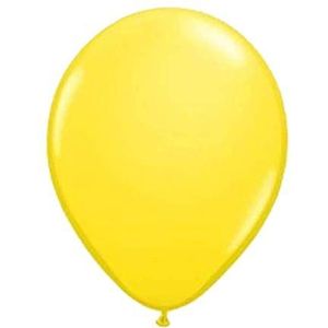 Belbal - Latex ballonnen 28 cm, pastelgeel (totaaldeel: 8), 5BED11-006