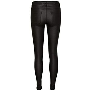 VERO MODA Vmseven damesbroek, regular taille, zwart.