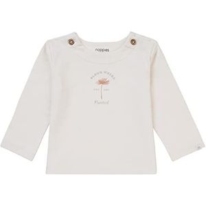 Noppies Baby T-shirt unisexe pour bébé Madison Long Sleeve, Pristine - N021, 74