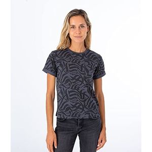 Hurley W Ocencare Dames T-Shirt Full Print SS Pocket Tee