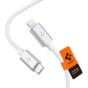 Spigen ArcWire USB C naar Lightning-kabel [Apple MFi-gecertificeerd] PD-oplader snel opladen, compatibel met iPhone 14 13 12 Plus Pro Max Mini 11 SE 2020 X XS XR 8 Plus iPad Air AirPods 2 m