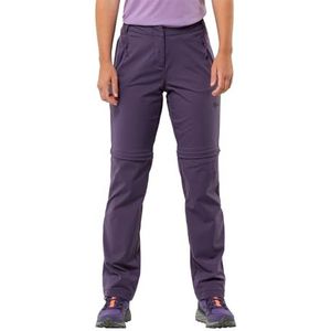 Jack Wolfskin Glastal Zip Off Pants W Softshell wandelbroek voor dames