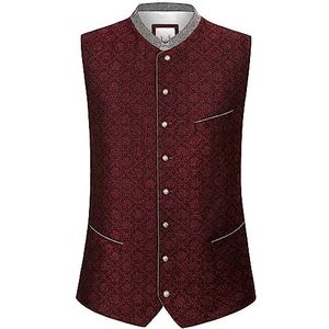 Stockerpoint Marino vest traditioneel vest voor heren, Bordeaux