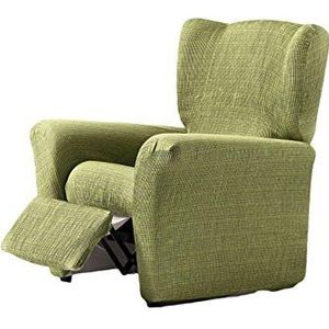 Zebra Textil - Vega elastische hoes voor relaxstoel maat 1 zits (standaard) kleur: groen