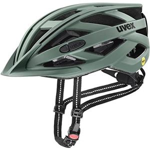 uvex city i-vo MIPS, Fietshelm Unisex-Volwassene, moss green mat, 52-57 cm