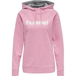 hummel GO Cotton dames capuchontrui logo