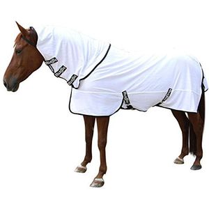 Kerbl Rugbe Superfly Witte deken, 145 cm, voor paarden, maat M
