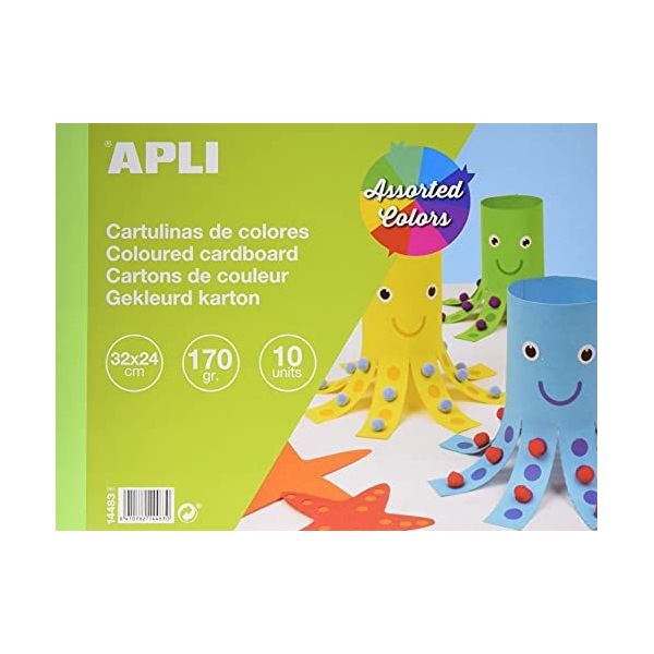 APLI Kids APLI - Color stick dik basis 12 kleuren