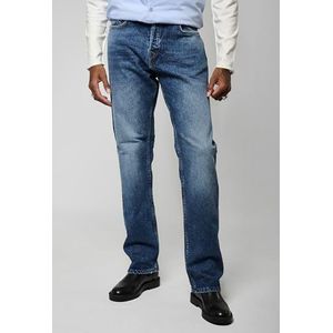 Kaporal, Pantalon pour Homme, Coupe Straight, Longueur L32, Modèle Datte, Couleur Mid Ninety, Taille 38, Mid Ninety, 38W / 32L